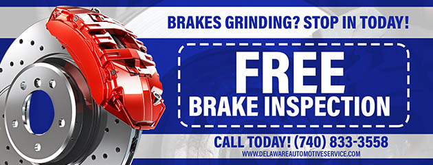 Free Brake Inspection Coupon